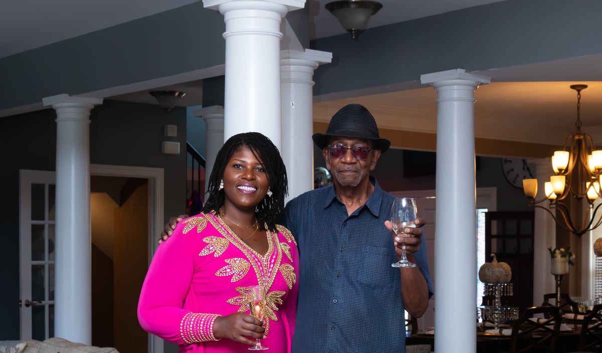 Guests raising a toast at The MEND Experience